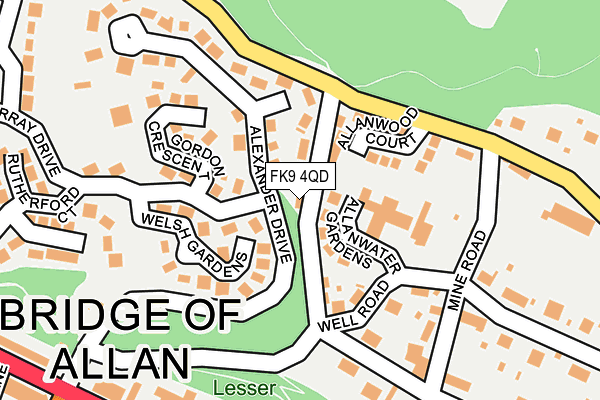 Map of WATER SYSTEMS (SCOTLAND) LTD. at local scale