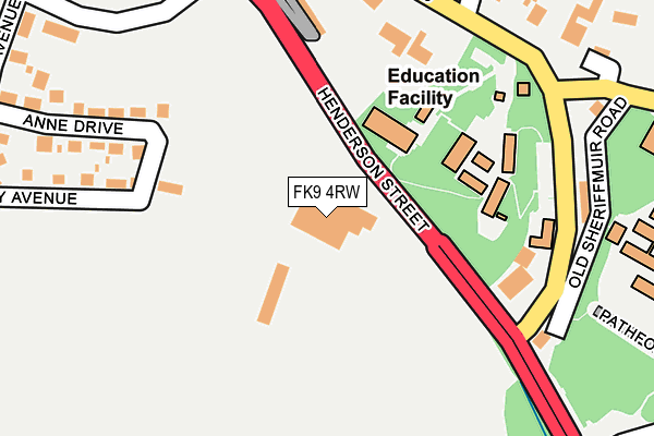 Map of GRAHAMS THE FAMILY DAIRY (MILK PRODUCTS) LIMITED at local scale