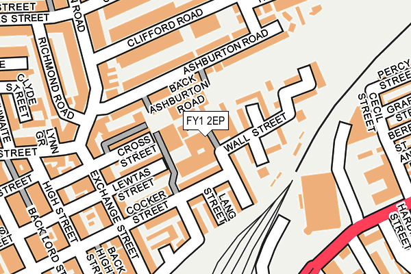 FY1 2EP map - OS OpenMap – Local (Ordnance Survey)