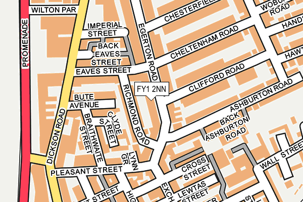 FY1 2NN map - OS OpenMap – Local (Ordnance Survey)