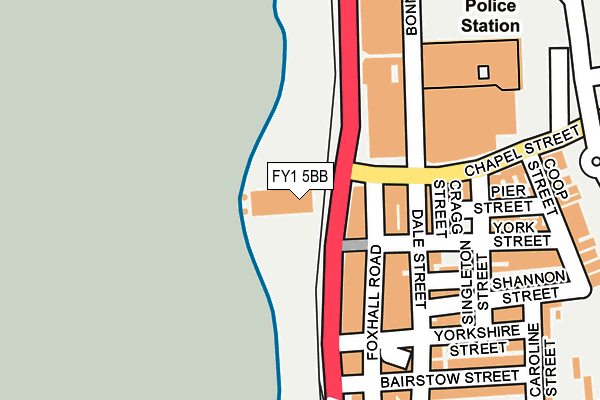 FY1 5BB map - OS OpenMap – Local (Ordnance Survey)