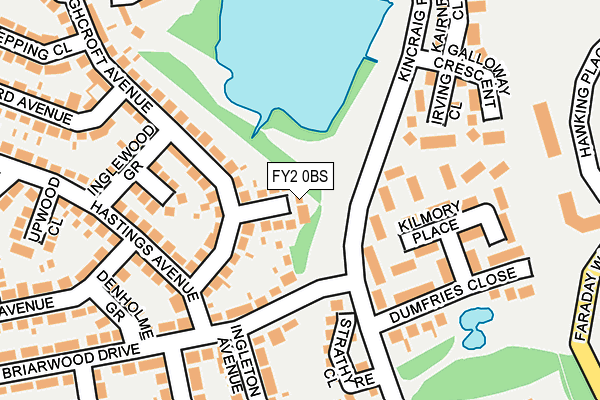 FY2 0BS map - OS OpenMap – Local (Ordnance Survey)