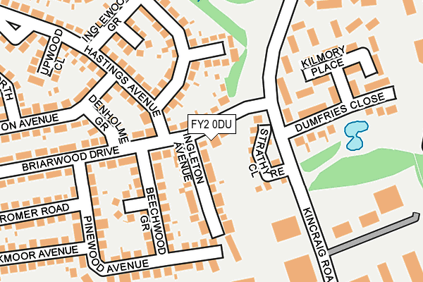 FY2 0DU map - OS OpenMap – Local (Ordnance Survey)