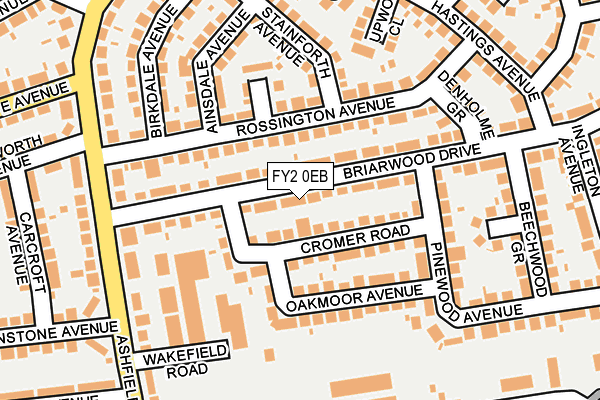 FY2 0EB map - OS OpenMap – Local (Ordnance Survey)