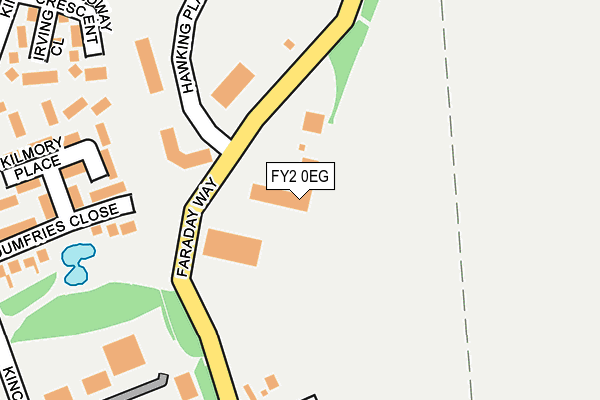 FY2 0EG map - OS OpenMap – Local (Ordnance Survey)