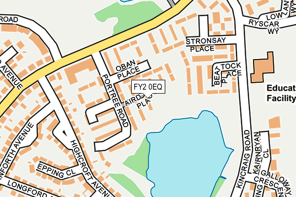 FY2 0EQ map - OS OpenMap – Local (Ordnance Survey)