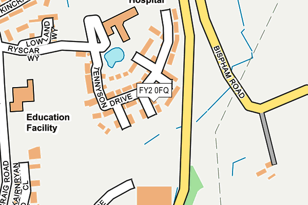 FY2 0FQ map - OS OpenMap – Local (Ordnance Survey)