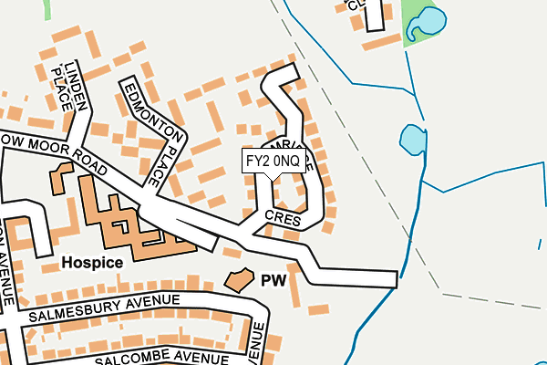 FY2 0NQ map - OS OpenMap – Local (Ordnance Survey)