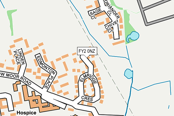 FY2 0NZ map - OS OpenMap – Local (Ordnance Survey)