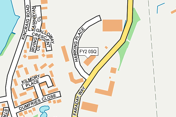 FY2 0SQ map - OS OpenMap – Local (Ordnance Survey)