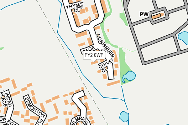 FY2 0WF map - OS OpenMap – Local (Ordnance Survey)