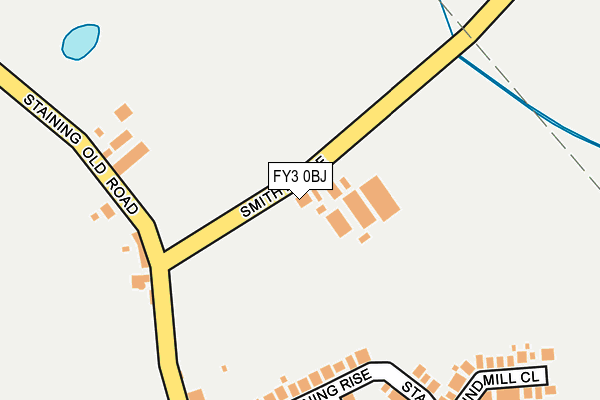 FY3 0BJ map - OS OpenMap – Local (Ordnance Survey)