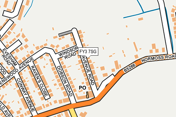 Map of ROSE PROPERTY INVESTMENT SOLUTIONS LTD at local scale