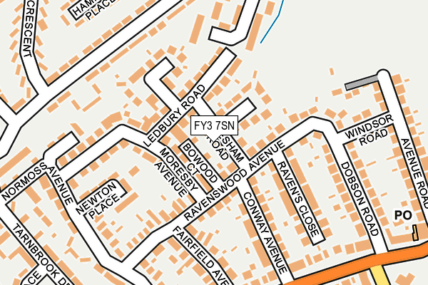 FY3 7SN map - OS OpenMap – Local (Ordnance Survey)