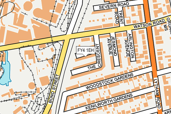 FY4 1EH map - OS OpenMap – Local (Ordnance Survey)