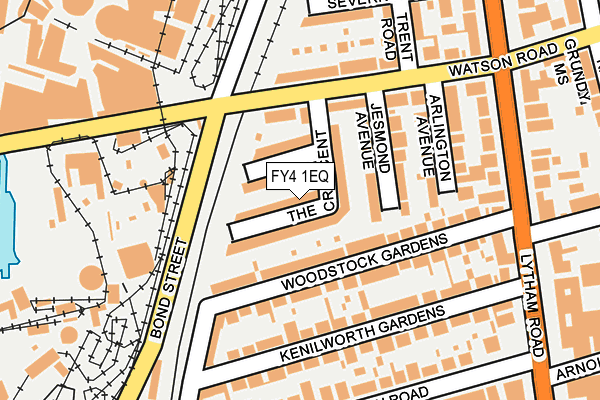 FY4 1EQ map - OS OpenMap – Local (Ordnance Survey)