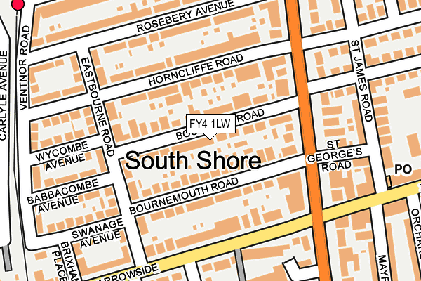 Map of SPRINGDALE COURT LIMITED at local scale