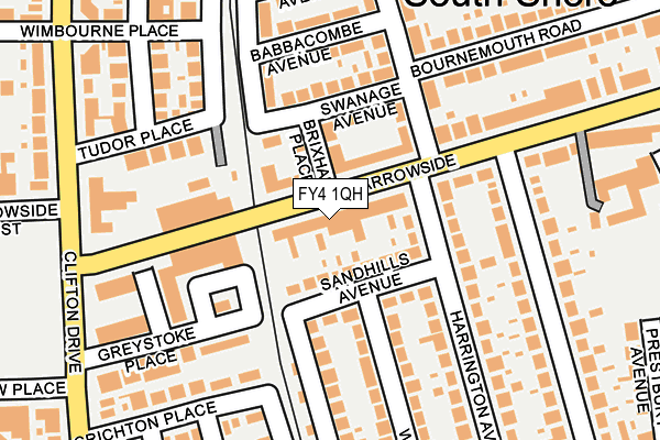 FY4 1QH map - OS OpenMap – Local (Ordnance Survey)