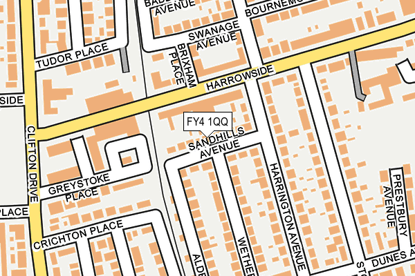 FY4 1QQ map - OS OpenMap – Local (Ordnance Survey)