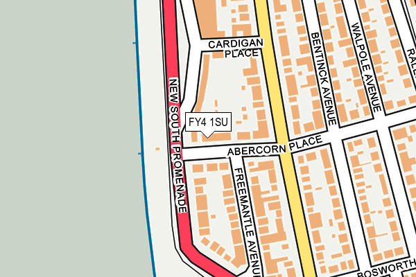 FY4 1SU map - OS OpenMap – Local (Ordnance Survey)
