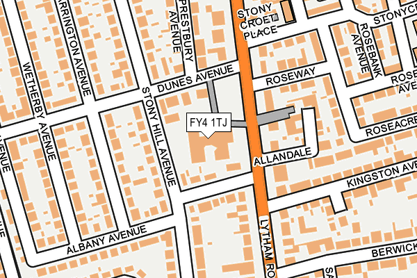 Map of BSPC LIMITED at local scale