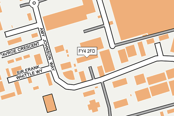FY4 2FD map - OS OpenMap – Local (Ordnance Survey)