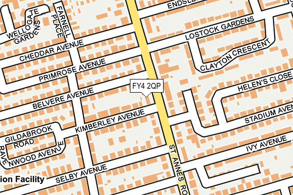 FY4 2QP map - OS OpenMap – Local (Ordnance Survey)