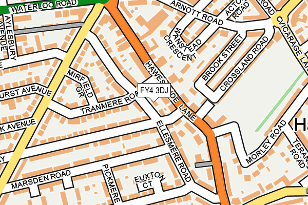 FY4 3DJ map - OS OpenMap – Local (Ordnance Survey)