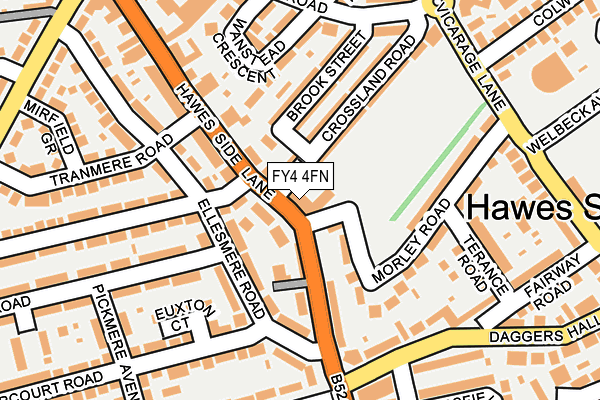 FY4 4FN map - OS OpenMap – Local (Ordnance Survey)