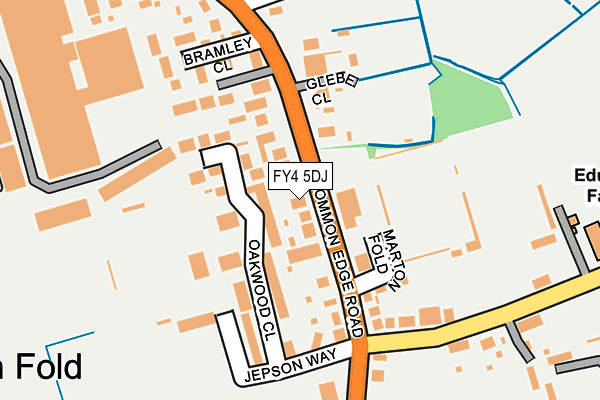 FY4 5DJ map - OS OpenMap – Local (Ordnance Survey)