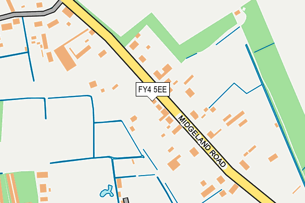 FY4 5EE map - OS OpenMap – Local (Ordnance Survey)