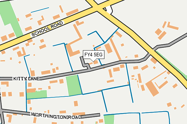 FY4 5EG map - OS OpenMap – Local (Ordnance Survey)