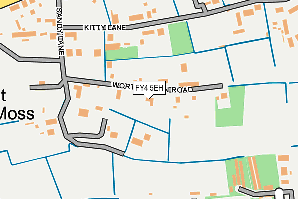 FY4 5EH map - OS OpenMap – Local (Ordnance Survey)