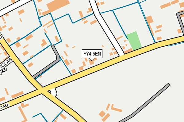 FY4 5EN map - OS OpenMap – Local (Ordnance Survey)