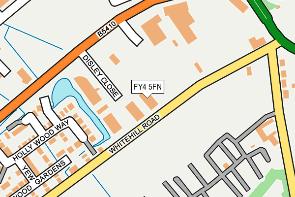 FY4 5FN map - OS OpenMap – Local (Ordnance Survey)