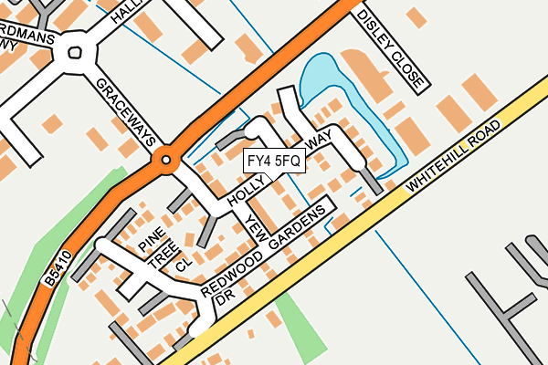 FY4 5FQ map - OS OpenMap – Local (Ordnance Survey)