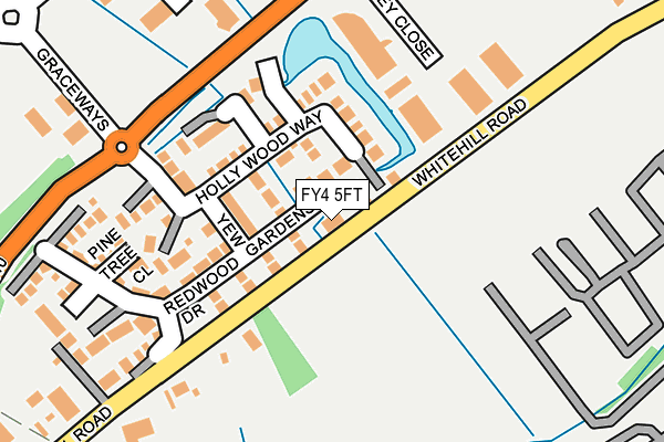 FY4 5FT map - OS OpenMap – Local (Ordnance Survey)