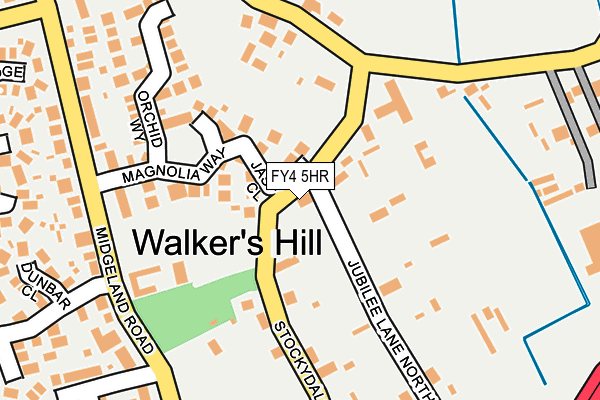 FY4 5HR map - OS OpenMap – Local (Ordnance Survey)