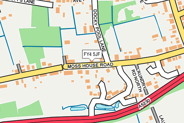FY4 5JF map - OS OpenMap – Local (Ordnance Survey)