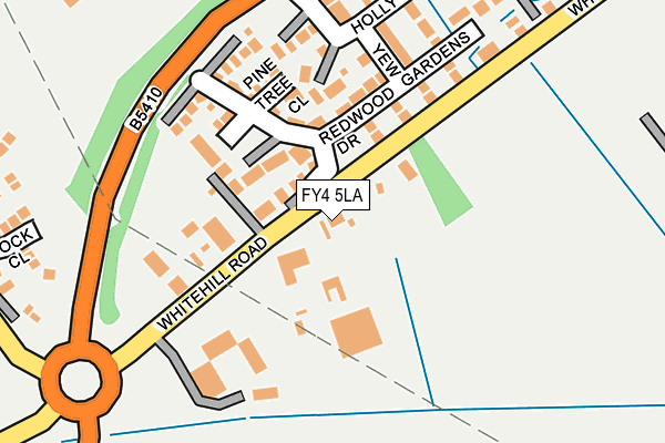 FY4 5LA map - OS OpenMap – Local (Ordnance Survey)