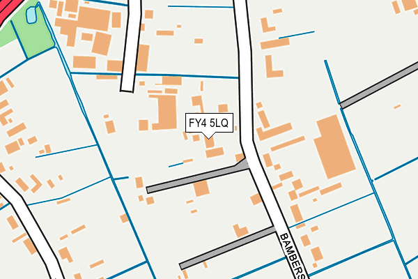FY4 5LQ map - OS OpenMap – Local (Ordnance Survey)