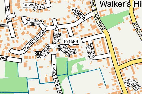 FY4 5NN map - OS OpenMap – Local (Ordnance Survey)