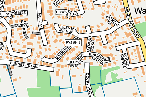 FY4 5NU map - OS OpenMap – Local (Ordnance Survey)