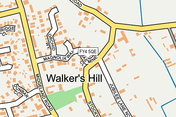 FY4 5QE map - OS OpenMap – Local (Ordnance Survey)