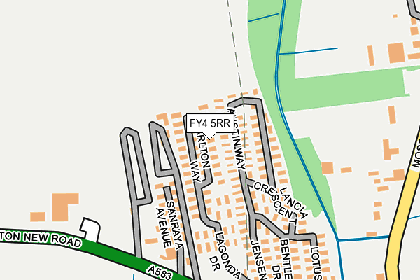 FY4 5RR map - OS OpenMap – Local (Ordnance Survey)