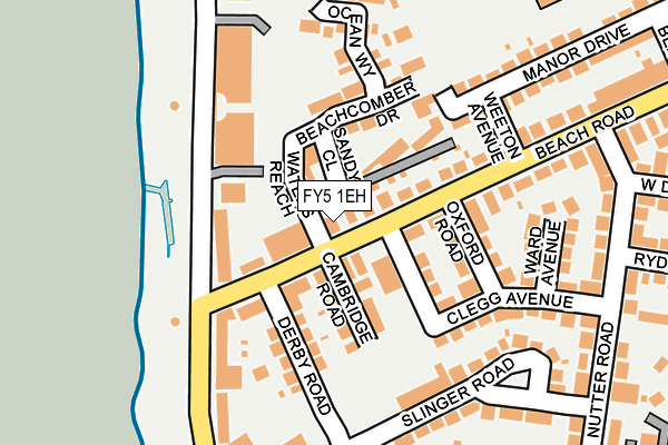 FY5 1EH map - OS OpenMap – Local (Ordnance Survey)