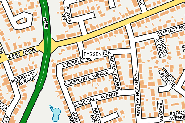 FY5 2EN map - OS OpenMap – Local (Ordnance Survey)