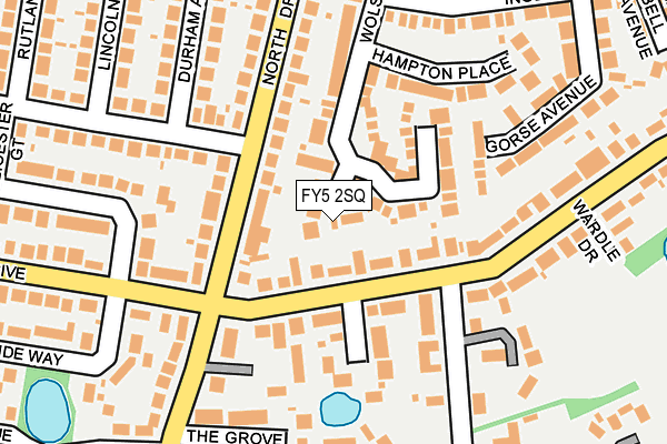 FY5 2SQ map - OS OpenMap – Local (Ordnance Survey)