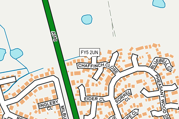 FY5 2UN map - OS OpenMap – Local (Ordnance Survey)
