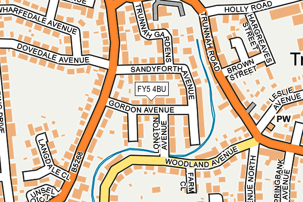 FY5 4BU map - OS OpenMap – Local (Ordnance Survey)